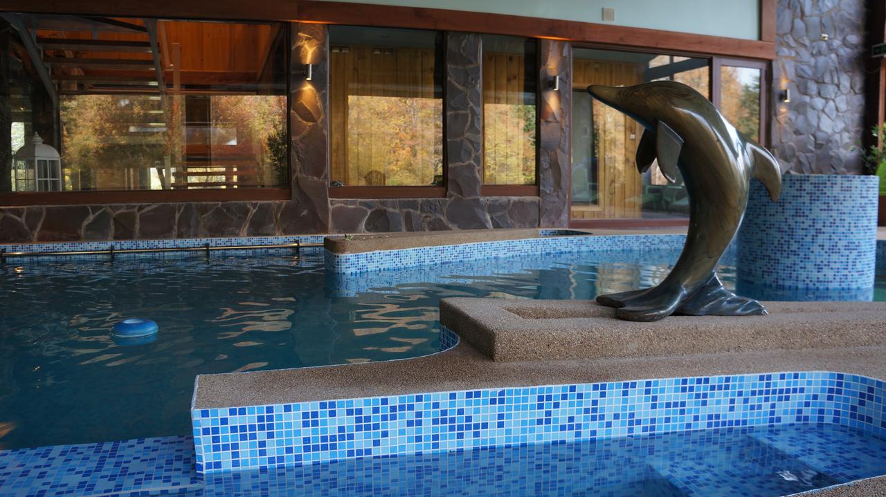Cabanas Blanche Neige Wellness & Spa Las Trancas Exterior photo